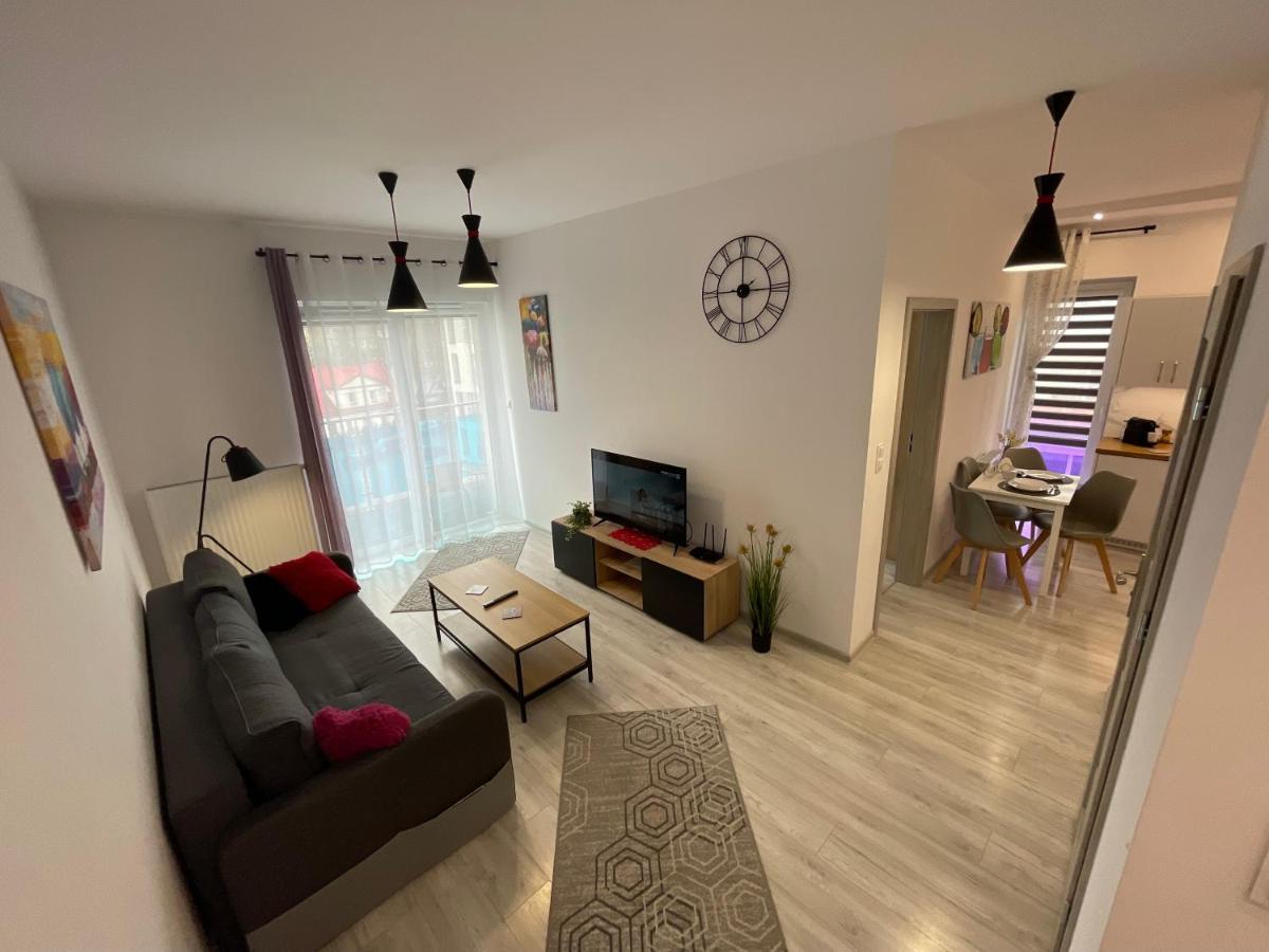 Apartament Nowoczesny Komfortowy Kustronia Z Garazem Balkonem Wanna ビエルスコ・ビアバ エクステリア 写真